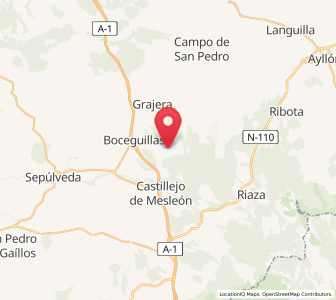 Map of Turrubuelo, Castille and León