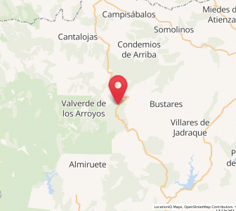 Map of Umbralejo, Castille-La Mancha
