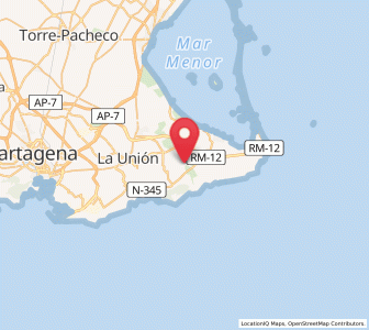 Map of Urbanizacion Campo Norte, Murcia