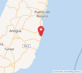Carte : Urbanización Fuerteventura Golf Club, Îles Canaries