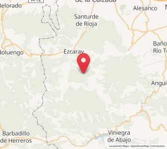 Map of Urdanta, La Rioja