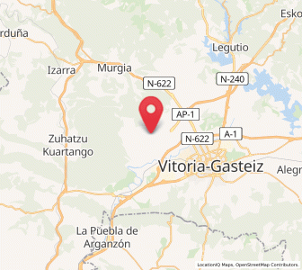 Map of Uribarri Dibiña / Ullibarri Viña, Basque Country