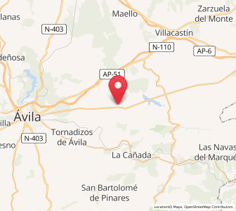 Map of Urraca-Miguel, Castille and León