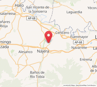 Map of Uruñuela, La Rioja