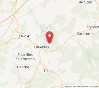Map of Val de San García, Castille-La Mancha