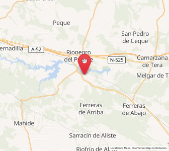 Map of Val de Santa María, Castille and León