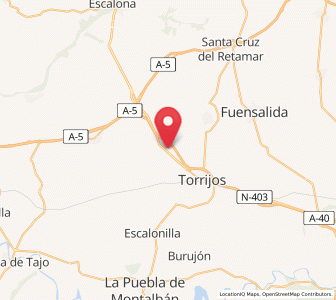 Map of Val de Santo Domingo, Castille-La Mancha