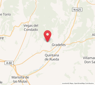 Map of Valdealiso, Castille and León