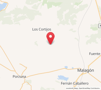 Map of Valdehierro, Castille-La Mancha