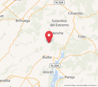 Map of Valdelagua, Castille-La Mancha