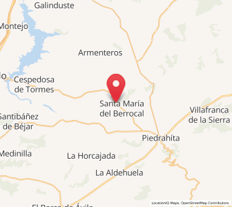 Map of Valdemolinos, Castille and León