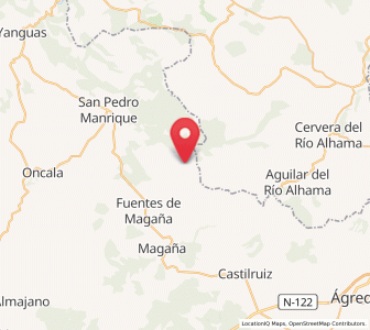 Map of Valdenegrillos, Castille and León