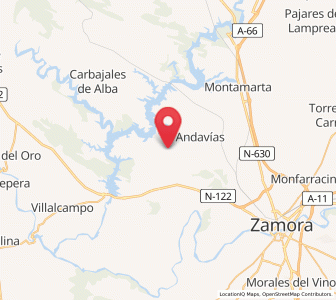 Map of Valdeperdices, Castille and León