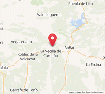 Map of Valdepiélago, Castille and León