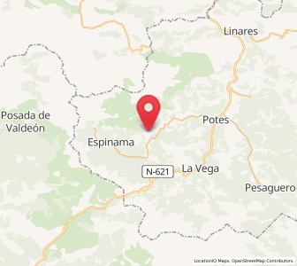 Map of Vallejo, Cantabria