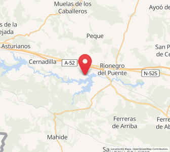 Map of Valparaíso, Castille and León