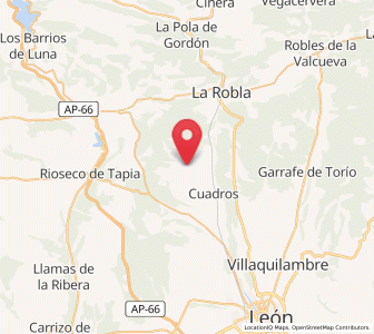 Map of Valsemana, Castille and León