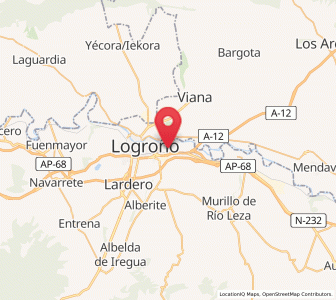 Map of Varea, La Rioja