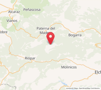 Map of Vegallera, Castille-La Mancha