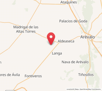 Map of Velacrespo, Castille and León