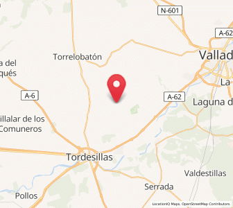 Map of Velliza, Castille and León
