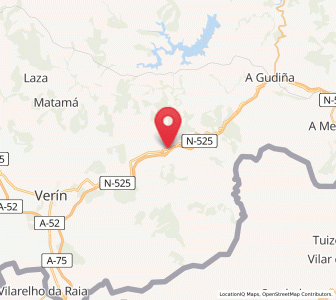 Map of Vendas da Barreira, Galicia