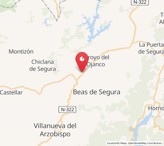 Map of Venta Cabrera, Andalusia