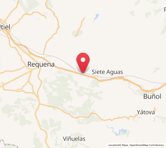 Map of Venta del Rebollar, Valencia