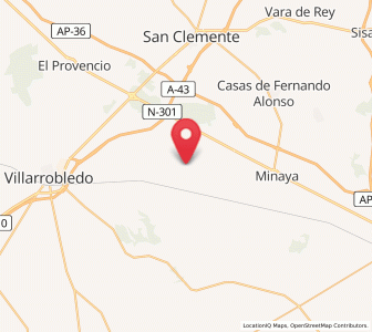 Map of Ventas de Alcolea, Castille-La Mancha