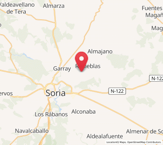 Map of Ventosilla de San Juan, Castille and León