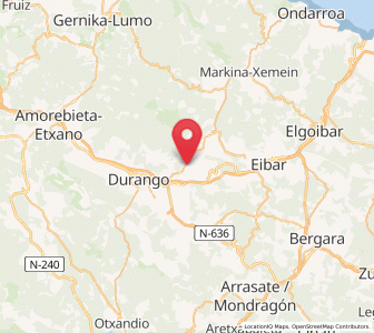 Map of Vera Cruz Mesedetako Misiolarien komentua / Convento de la Vera Cruz de las Mercedarias Misioneras, Basque Country