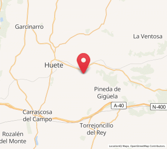 Map of Verdelpino de Huete, Castille-La Mancha