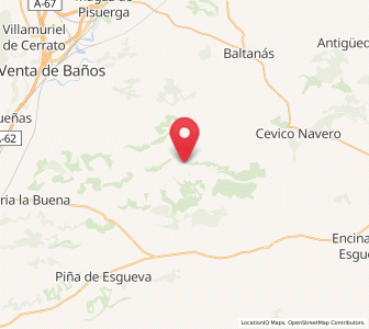 Map of Vertavillo, Castille and León
