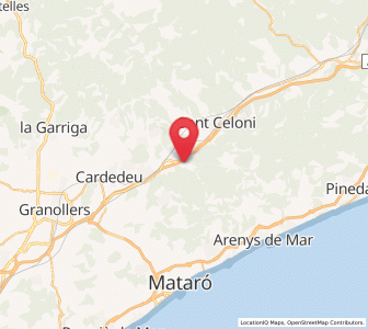 Map of Vilalba Sasserra, Catalonia