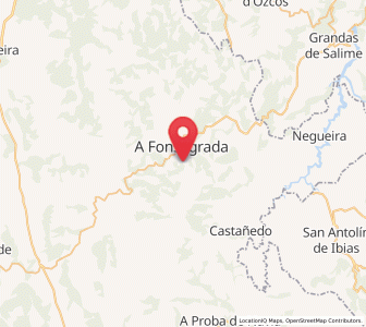 Map of Vilapiñol, Galicia