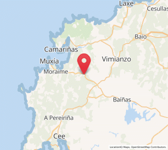 Map of Vilarbello de Suxo, Galicia