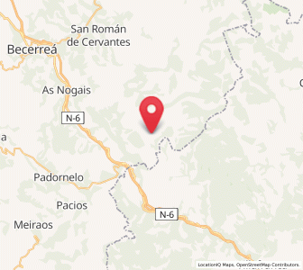 Map of Vilarello del Río, Galicia