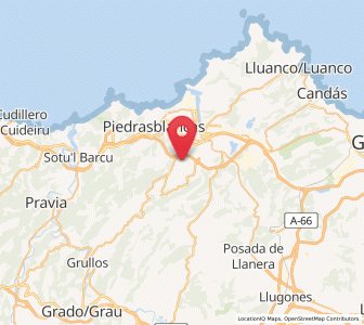 Map of Villa, Asturias