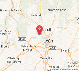 Map of Villabalter, Castille and León