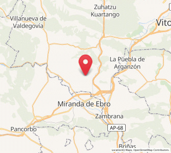 Map of Villabezana, Basque Country