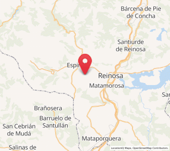 Map of Villacantid, Cantabria
