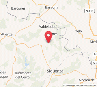 Map of Villacorza, Castille-La Mancha