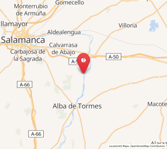 Map of Villagonzalo de Tormes, Castille and León