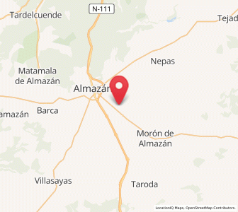 Map of Villalba, Castille and León