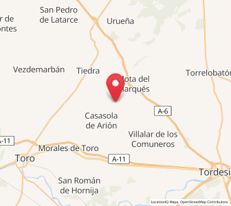 Map of Villalbarba, Castille and León