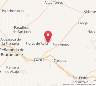 Map of Villamayor, Castille and León