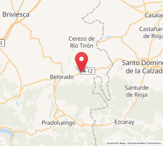 Map of Villamayor del Río, Castille and León