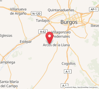 Map of Villamiel de Muñó, Castille and León