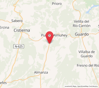 Map of Villamorisca, Castille and León