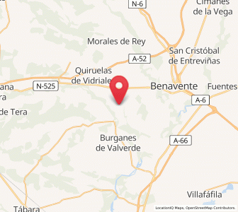 Map of Villanázar, Castille and León